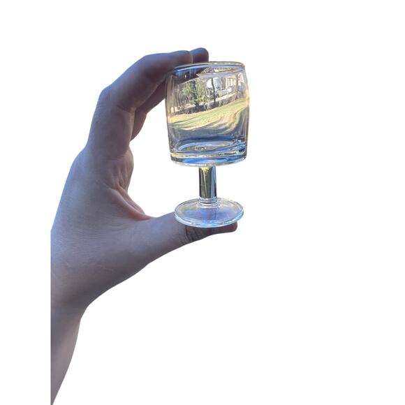 Vintage Etched Crystal Glassware Lot – Coupes & Stems - Picture 11 of 14